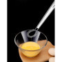 2 Pcs En Acier Inoxydable Fouet De Cuisine Manuel Batteur À Oeufs Mini Printemps Bobine Fouet À Oeufs Mélangeur Crémeux Fouet Mé