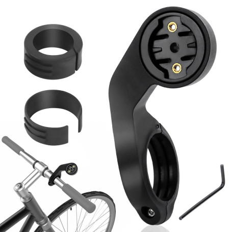 Support Compteur Velo Support GPS Guidon de Vélo Compatible avec Garmin Edge 530 540 520 510 500 200 130 20 25 800 810 820 830 8