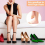 Lot de 4 Coussinets Métatarsiens Anti-Échauffement/Douleur, Coussinet Plantaire Gel Coussin, Coussinet D'avant-Pied, Coussinets 