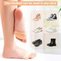 Lot de 4 Coussinets Métatarsiens Anti-Échauffement/Douleur, Coussinet Plantaire Gel Coussin, Coussinet D'avant-Pied, Coussinets 