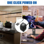 AOUZOVLI Power on off Switch Pour Démarrage à Distance Externe PC,Interrupteur D'alimentation Externe,Démarrage à Distance Ordin