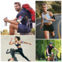 Brassard de Sport, Brassard de Course avec Poche Écouteur, Brassard de Téléphone Portable Résistant à l'eau pour Tous Les Smartp