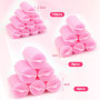 24 Pcs Bigoudis Cheveux Mousse,bigoudis en mousse auto-agrippants，Bigoudis de Coiffure Rouleau Cheveux Bigoudis，pour salon de co