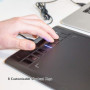XP-PEN Tablette Graphique Star03 V2 12 Pouces 8 Touches des Raccourcis Stylet sans Batteries à 8192 Niveaux