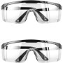 KAYLRE 2 PCS Lunettes De Protection Anti-Buée et UV Lunettes et Anti-Rayures pour Les lieux de Travail, Construction, Bricolage,