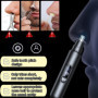 Tondeuse Nez, Tondeuse Nez Oreilles Homme, Tondeuse Nez Rechargeable Par USB Indolore, Rasoir Nez Homme du Visage, Coupe Poils N