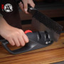 MITSUMOTO SAKARI Aiguiseur de couteaux Japonais Réglable à 5 Angles, Aiguiseur de Couteaux de Cuisine en 3 étapes pour Ciseaux e