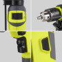 Professional Perceuse-visseuse à Percussion 710W, DEWINNER Perceuse à Percussion Filaire avec 102 Accessoires, 3300RPM, Perceuse