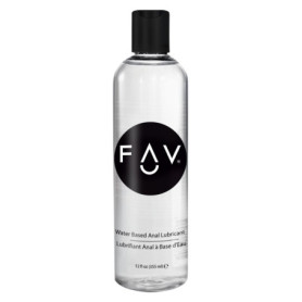 FAV Lubrifiant anal à base d'eau, lubrifiant personnel glissant et riche pour porte arrière pour hommes, femmes et couples, adap