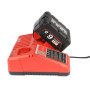 Waitley M18 & M12 Chargeur pour Milwaukee 48-59-1812 12V&18V XC Lithium ION Batterie 48-11-1850 48-11-1840 48-11-1815 48-11-1828