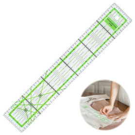 30 x 5 cm Regle Patchwork,Règle De Mesure En Acrylique Regle de Couture Multifonction,Matériel de Couture Règle Avec Graduations