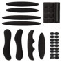 1 Set Mousse Casque Velo,Coussinet de Casque de Vélo Rembourrage de Casque Casque Rembourrage Kit,Mousse Casque Coussinets Anti-