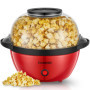 FOHERE Machine à Pop Corn, Machine a Pop Corn 3,5 L Pour la Maison, Popcorn Machine électrique Avec Sucre et Huile, Revêtement A