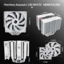 Thermalright Peerless Assassin 140 Refroidisseur de processeur à 6 caloducs AGHP, double ventilateur PWM 1500 tr/min, refroidiss