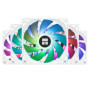 Thermalright TL-C12CW-S X5 Ventilateur de processeur Blanc 1550 tr/min Vitesse de rotation 120 mm Ventilateur de contrôle PWM po