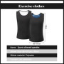 DUGEGAYL Debardeur Sudation Homme, Vêtements de Sudation, Gilet de Minceur Fitness T-Shirt Effet Sauna Sport Body Shaper, pour E
