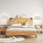 LED Applique Murale avec Interrupteur Tactile Veilleuse Enfant Dimmable Lampe Murale avec Prise Blanc Chaud Interieur Lampe de C