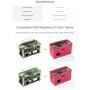 PoE Ethernet/USB HUB Box Compatible Raspberry Pi Zero Series, with PoE/ETH/USB HUB Hat Inside, 802.3af-Compliant, Includes 3X US