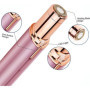 Lerkely Epilateur Visage, Epilateur Sourcil Rasoir Electrique Visage, Femme Stylo Epilateur Sourcil électrique, Doux et sans dan