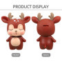 SUPVOX Tirelires CréAtive En Forme De Cerf Pour Enfants - Tirelires Cartoon DéCorative En Plastique - IdéAl Pour Cadeaux D'Anniv