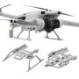 Craznick Kit de protection pliable pour drone Mini 3/3 Pro - Extension à libération rapide - Accessoires pour DJI Mini 3/3 Pro