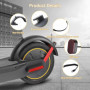 Yungeln Garde-Boue arrière de Trottinette Compatible avec Scooter électrique Segway Ninebot Max G30 / Max G30 E / G30 LP, inclu 