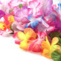 Aviski 32 Pièces Leis Décorations Collier de Fleurs, Bracelets Bandeau, pour Thème de Fête Hawaïenne Tropicale Beach Party Hawai