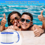 Sosayet Filtre Piscine pour Bestway 58323, 6 PCS Filtre Spa Type VI pour Lay-Z-Spa, Miami, Monaco, Vegas