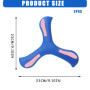 Vordpe 2 pièces Boomerang pour Enfants, Boomerang pour Enfants, Frisbee Enfants, Retour Boomerang, Lancer Boomerang, Frisbee à T