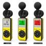 Anémomètre Numérique,Compteur de Vitesse du Vent Chaleur Stress WBGT Tracker,Mesurer de Vitesse du Vent/Température/Humidité,Ane