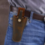 Étui en cuir pour sécateur ou pince, étui en cuir, porte-outils, porte-ceinture, sac pour pinces, sécateurs, ciseaux ou couteau 