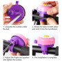 Cloche de Vélo Filles,2 PCS Sonnette Vélo Enfant Cloches de Vélo à Fleurs Sonnette de Vélo de Montagne Jolies Cloches pour Tout-