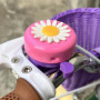 Cloche de Vélo Filles,2 PCS Sonnette Vélo Enfant Cloches de Vélo à Fleurs Sonnette de Vélo de Montagne Jolies Cloches pour Tout-