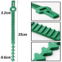 KAHEIGN 10 Pièces À Toute épreuve Attaches Végétales, 35cm Bretelles Ajustables Pour Arbres Liens Pour Plantes De Jardin Interlo