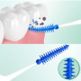 LacyMC 200 Pcs Brossettes Interdentaires,Cure-dents Interdentaires,Bâton de Fil Dentaire,Outil de Nettoyage de Dents pour Inter 
