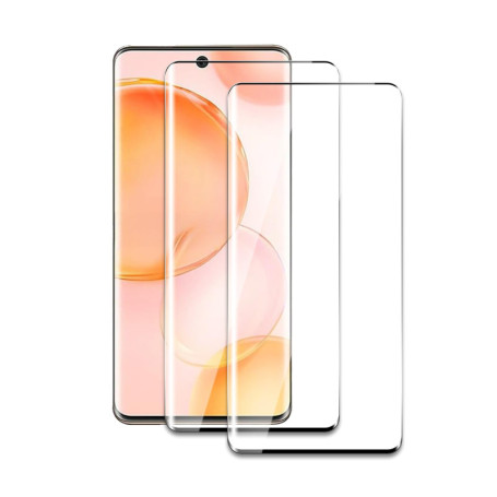 [2 Pièces] Verre Trempé pour Honor 50, HD Verre Film, 9H Vitre Protection, Anti-rayures Film, Dureté 9H, Transparent HD, Haute S
