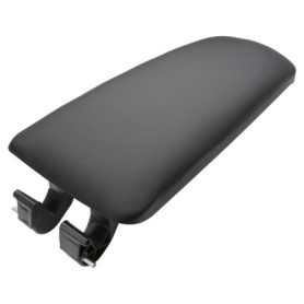 ZEALfix Couvercle d'accoudoir de voiture 8E0864245E en cuir noir pour console centrale A4 B6 B7 2002-2007