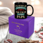 Mug Pas Besoin De Cheveux Pour Être Un Super Papa - Cadeau Humour Papa Tasse a Cafe Cadeau Rigolo Original Humoristique Fun à Me