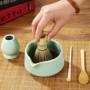5 pièces Matcha Kit Fouets à Matcha Convient à la Préparation de Thé Matcha pour la Maison, le Bureau et le Salon de Thé Fouet M