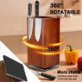 Bloc Couteau Cuisine, Range Couteaux de Cuisine, Blocs Couteaux Vides, Porte Couteau, Bloc à Couteaux Magnétique, Support Coutea
