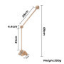 Kasanni Support Mobile Bebe, support mobile bébé réglable en hauteur en bois, adapté aux lits d'enfants Suspension Carillons éol