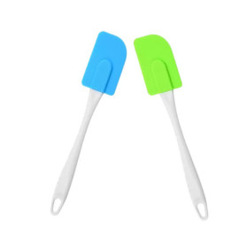 Spatule Silicone, 2 Pcs Spatule Silicone Patisserie, Mini Spatule de Cuisine Résistante à la Chaleur, pour Cuisine, Remuer, Enro