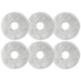 HUAREW Lot de 6 chiffons de rechange pour robot aspirateur Dreame L10 Ultra L10s Pro L10s Ultra L10 Prime L20 Ultra Xiaomi X10+,