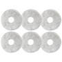 HUAREW Lot de 6 chiffons de rechange pour robot aspirateur Dreame L10 Ultra L10s Pro L10s Ultra L10 Prime L20 Ultra Xiaomi X10+,