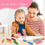 30 Pièces Mini Stylos Surligneurs, Mini Surligneurs en Forme de Bonbons, Surligneurs pour fête de Bonbons, Enfants Bonbon Surlig