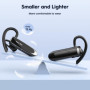 New Bee Oreillette Bluetooth V5.0 Main Libre avec Technologie de Capture de Voix Claire - Kit Invisible pour iPhone Samsung Huaw