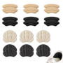 12 Paires Coussinet Talon Chaussure - Autocollant, Antidérapant, Coussinets de Talon, Protege Talon Chaussure pour Chaussures Tr