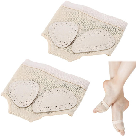 String Pied pour Danse Coussin de Pieds, Antidérapant Protection Pied pour Danse Ballet Belly Chaussettes Pad Chaussures, Avant-