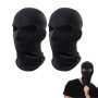 SEFIRST 2 Pcs Cagoule Masque de Ski 2 Trous, Cagoule Moto Balaclava Hiver Tour de Cou Homme Femme Coupe, Protection UV, Charpe d