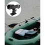 QWORK® 2 Pièces Support de Canne à Pêche - Réglable à 360 ° - Monter Horizontalement/sur des Murs/sur des Rails - pour Bateau Ka